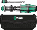 Wera 5051021001 KK 20 Kraft Form Kompakt Screwdriver 7 Pieces Set, Silver