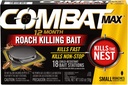 Combat Max 12 Month Roach Killing Bait, Small Roach Bait Station, 18 Count