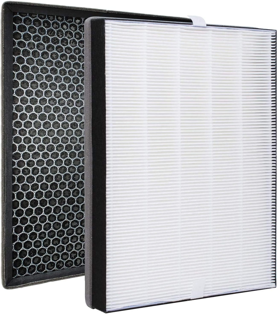 JABYKARE FY2422 Nano Protect Hepa and FY2420 Active Carbon Filters Replacement Compatible with Philips Air Purifiers Series 2000 2000I , Replace AC2889 AC2882 AC2887