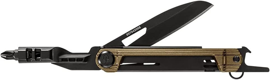 Gerber Gear Armbar Slim Drive, Pocket Knife Multitool with Screwdriver, Burnt Bronze