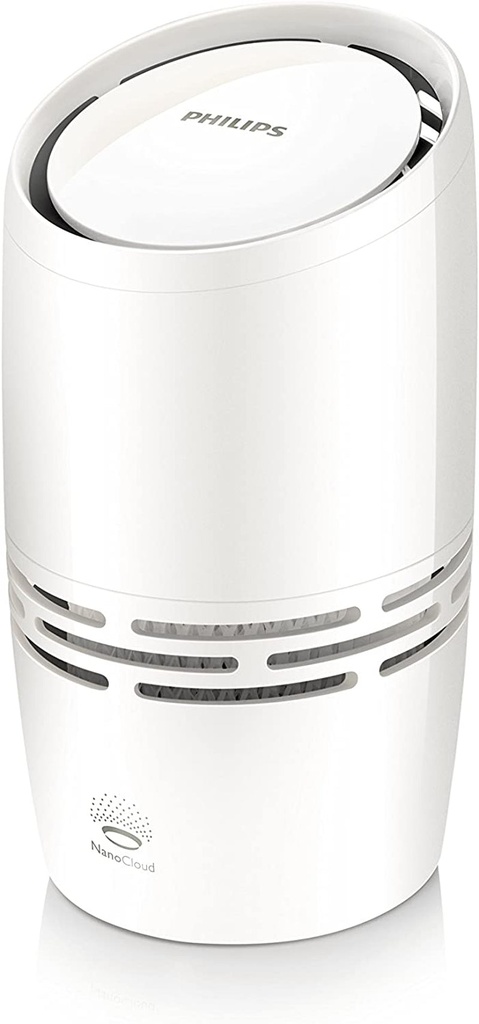 Philips Air Humidifer Series 1000 with Nanocloud Technology for Desk Top, White, HU4706/70