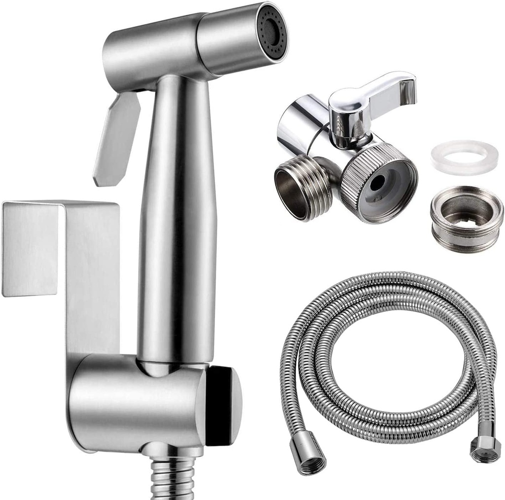 Sink Faucet Sprayer Set, Sink Hose Sprayer Attachment Hair Washing Faucet Extension Hand Shower Quick Connect Sink, Faucet Diverter Valve with Aerator for Bathroom and Kitchen