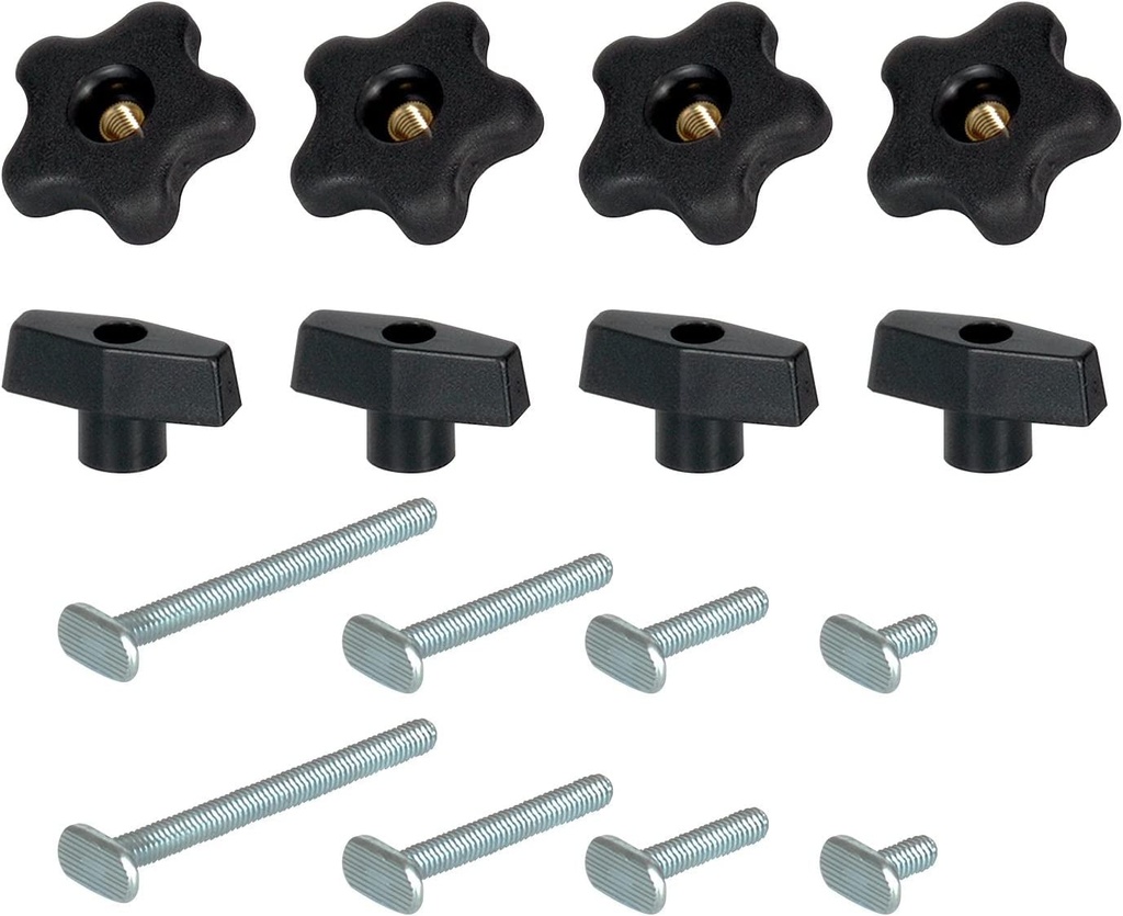 POWERTEC 71121 16 Piece 5/16" T-Bolt Kit