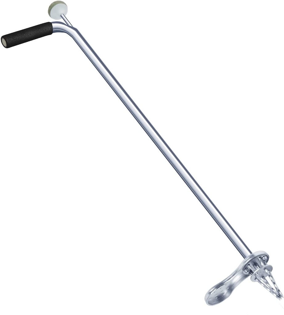 Stand-Up Weeder and Root Removal Tool - Ergonomic Weed Puller with a 33” Tall Handle and Foot Pedal - Easy Weed Grabber Made from Rust-Resistant Steel - 3 Year Warranty