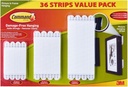 3M  36 Picture & Frame Hanging Strips Value Pack