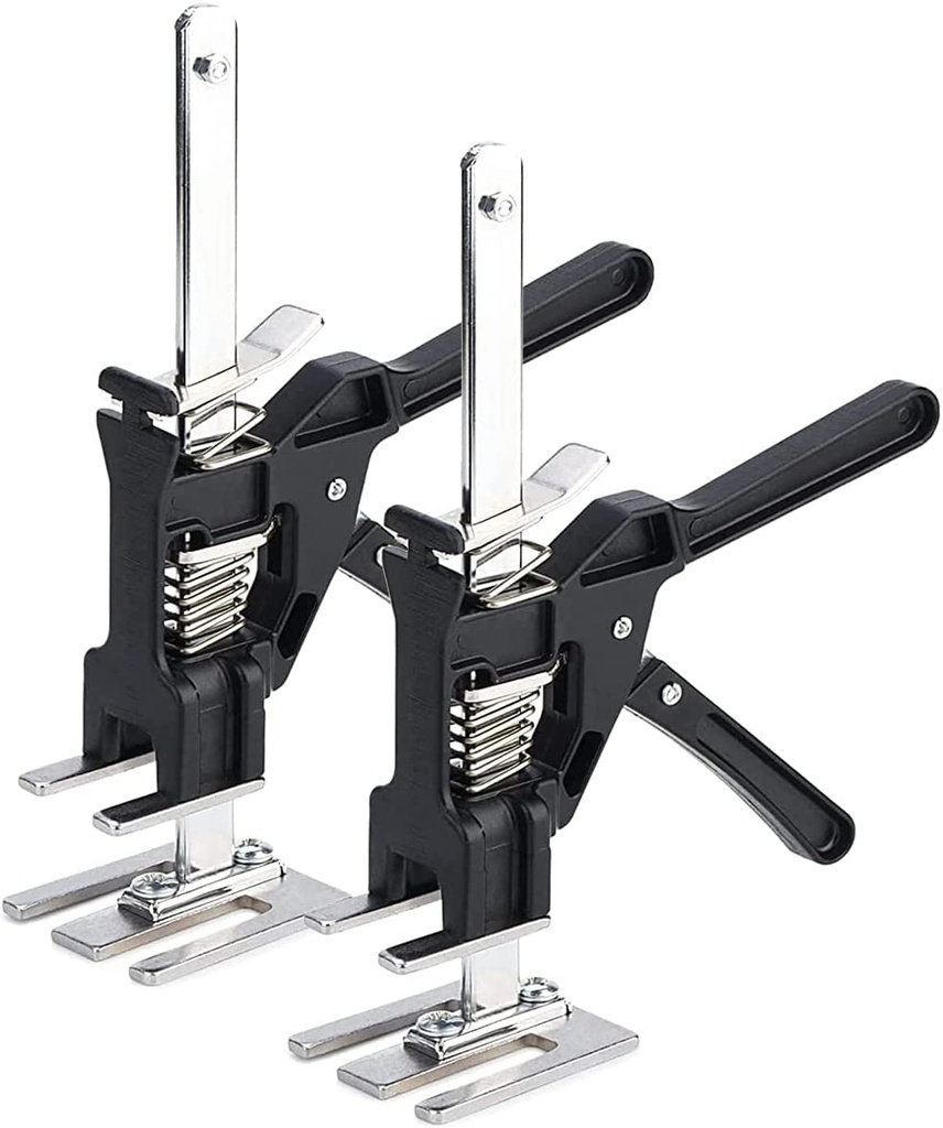 Labor Saving Arm Jack, 2 Pack Effort Elevator Hand Tool Lift, Wall Tile Locator, Door Panel Lift, Washing Machine Leveling, 0-12 Cm Height Adjustable Lifter, Load Capacity 80KG
