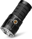 Q8 Pro Super Bright Flashlight 11000 Lumen, Rechargeable Flashlight, 4 X CREE XHP50.2 Leds, Multiple Function, USB-C Charging Port, 4X Rechargeable Batteries for Camping, Hiking, Fishing