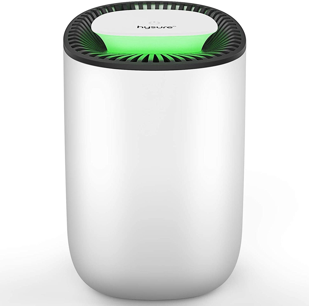 Dehumidifier, Quiet and Portable Dehumidifier Electric 600Ml for Small Rooms Bathroom, Bedroom, Wardrobe Room, Closet, Crawl Space, White