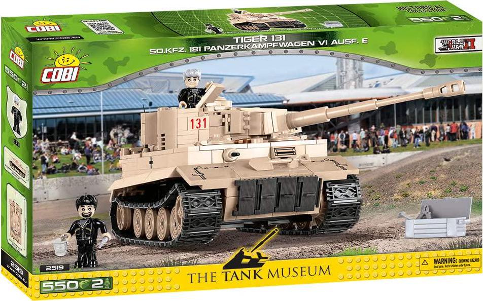 COBI Tiger 131 Tank Model - High-Quality Construction Blocks
