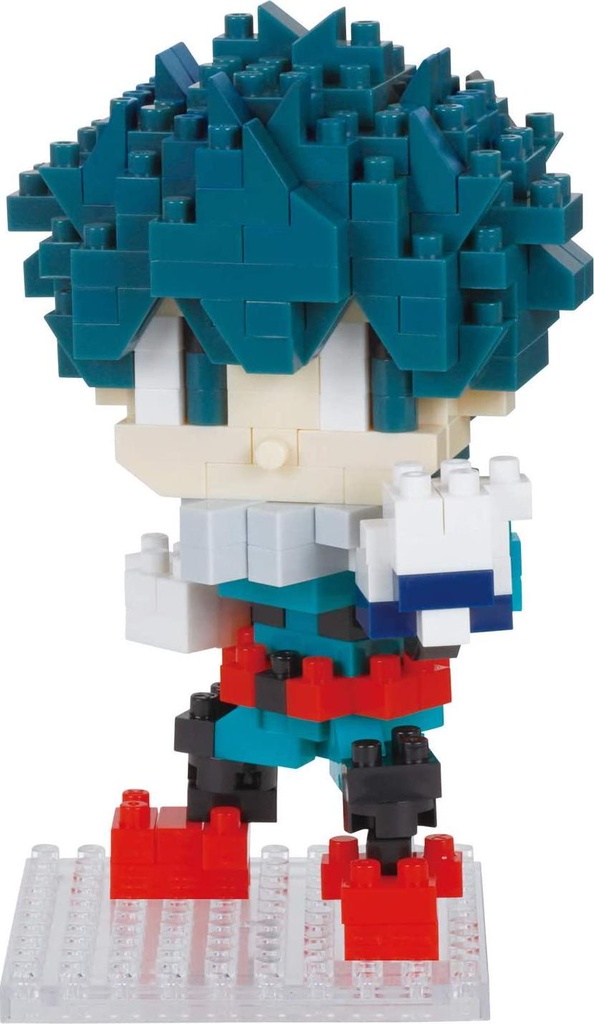 Nanoblock - My Hero Academia - Izuku Midoriya (Box of 12), Nanoblock Charanano Series