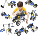 KIDSAVIAÂ -10 in 1 - STEM Activities Building Blocks - 109 Pieces Motorized Educational Set Creative Engineering - DIY Best Learning Construction Toy Gift Kit for Kids 5-12 Year Old Boys Girls