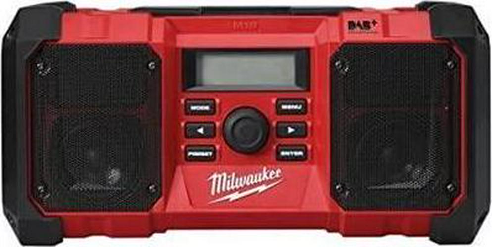 Milwaukee 4933451252 M18JSRDAB 18v JOBSITE DAB RADIO-M18JSRDAB+-0, 18 V, Green, One size