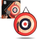 The Black Series Game Axe Throwing Foam with Oversized Target and Carrying Bag
