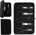 Faluckyy Jewelry Pliers, 8pcs Jewelry Making Pliers Tools Micro Jewelry Pliers Set Jewelry Making Kit for Jewelry Making Supplies