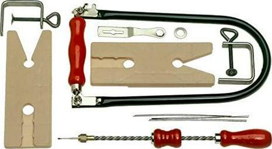 Bahco 502-SET6 BH502-SET6 Fret Saw Set, Multi-Colour, Set of 6 Pieces