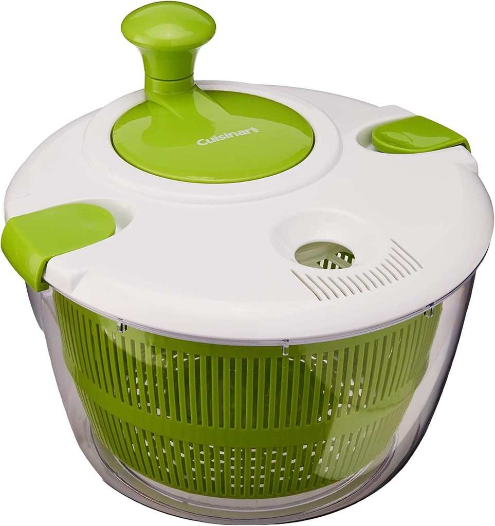 Cuisinart CTG-00-SAS Salad Spinner, Green and White 5 Quart