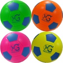 Macro Giant 6 inch (Diameter) Safe Soft Foam Soccer, Set of 4, Beginner, Training Practice, Kickball, Kids Toys
