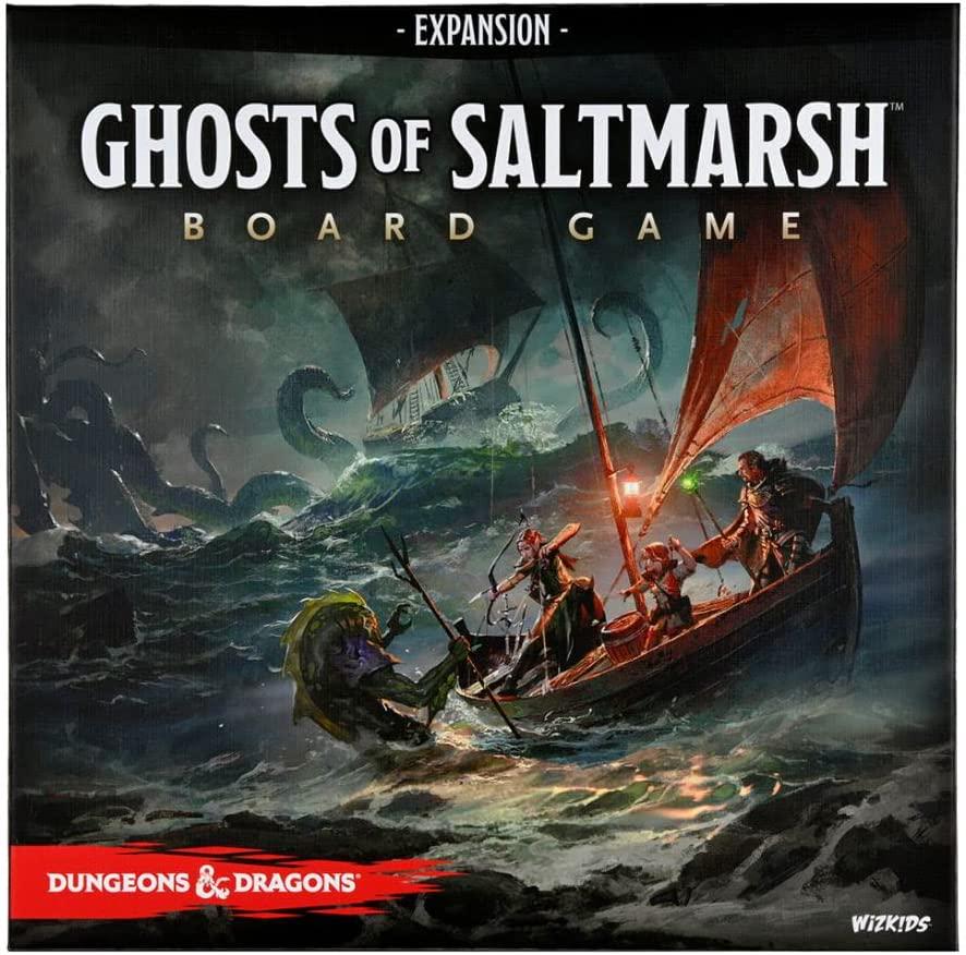 WizKids Dungeons and Dragons Ghosts of Saltmarsh Adventure System Board Game Premium Edition Multicolor WZK87543