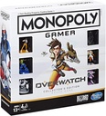 Monopoly Gamer Overwatch - Collector's Edition - inc D.Va, Lucio, Kings Row and more - 2 to 6 Players - Board Games - Ages 13+