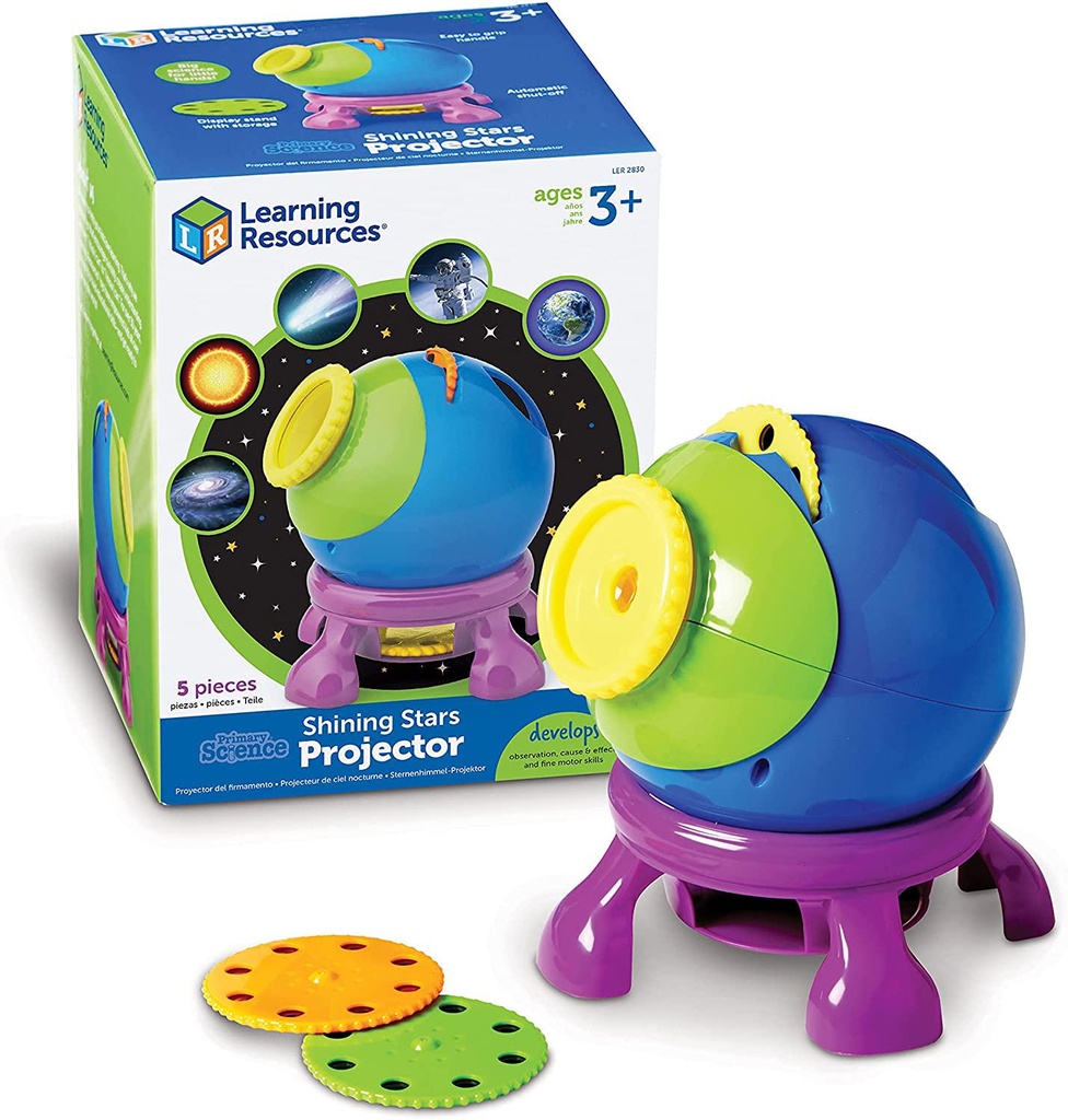 Learning Resources Primary Science Shining Stars Projector (5 Piece)
