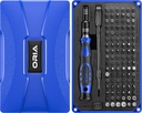 ORIA Precision Screwdriver Set, 106 in 1 Screwdriver kit with 102 Precision Screwdriver Bits, Magnetic Repair Tool Kit with Magnetic Ring for Smartphone, Tablet, PC, Toys, Blue
