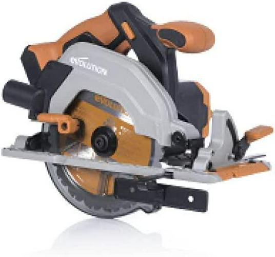 Evolution Power Tools R165CCS-Li Cordless Circular Saw and Cordless Wet/Dry Vacuum Cleaner with Battery