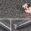 Livelynine 197 X 36 Inch Wide Dark Granite Peel and Stick Countertops For Kitchen Waterproof Grey Marble Contact Paper for Countertop Waterproof Kitchen Contact Paper For Counters Kitchen Island Table