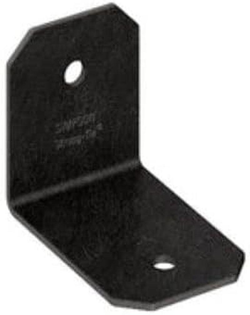 Simpson Strong Tie APVA21 Outdoor Accents® Avant Collection™ ZMAX®, Black Powder-Coated 90° Angle for 2X, 90-Pack