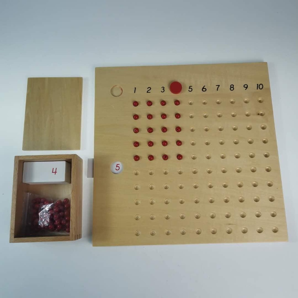 MONTESSORI Seven Star Math Toy Multiplication Bead Board