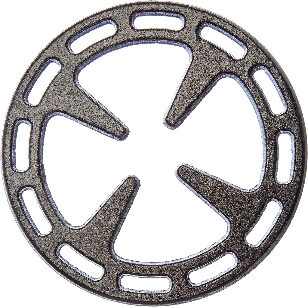Ilsa Gas Ring Reducer, 4.75-Inch, Cast Iron, Black