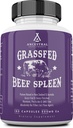 Ancestral Supplements Grass Fed Beef Spleen (Desiccated) Immune, Allergy, Iron (5 X's More Heme Iron Than Liver)