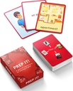 Prep It Flash Cards Preposition Game for Learning English - Sight Words for Sentence Building and Reading Activities - Used for ESL Teaching - Montessori - Preschool - Kindergarten - 1st and 2nd Grade