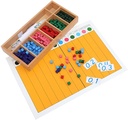 Kghios Montessori Math Toys Materials Decimal Fraction Exercise and Decimal Fraction Board Montessori Mathematics Teaching Elementary Materials