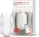 SwitchBot Curtain Smart Electric Motor, Wireless App or Automate Timer Control, Add Hub Mini/Plus Compatible with Alexa, Google Home, HomePod, IFTTT (U-Rail)
