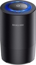 RIGOGLIOSO Air Purifiers for Bedroom, Compact HEPA Air Purifier Air Filter for Pollen Dust Smoke Pet Hair, Desktop Air Cleaner