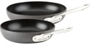 All-Clad E785S264 HA1 Hard Anodized Nonstick Dishwasher Safe PFOA Free 8-Inch and 10-Inch Fry Pan Cookware Set, 2-Piece, Black