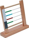 Danni Montessori Kids Early Childhood Math Teaching Aids Baby Wood Small Bead Frame Abacus Calculation Educational Preschool Training Toy