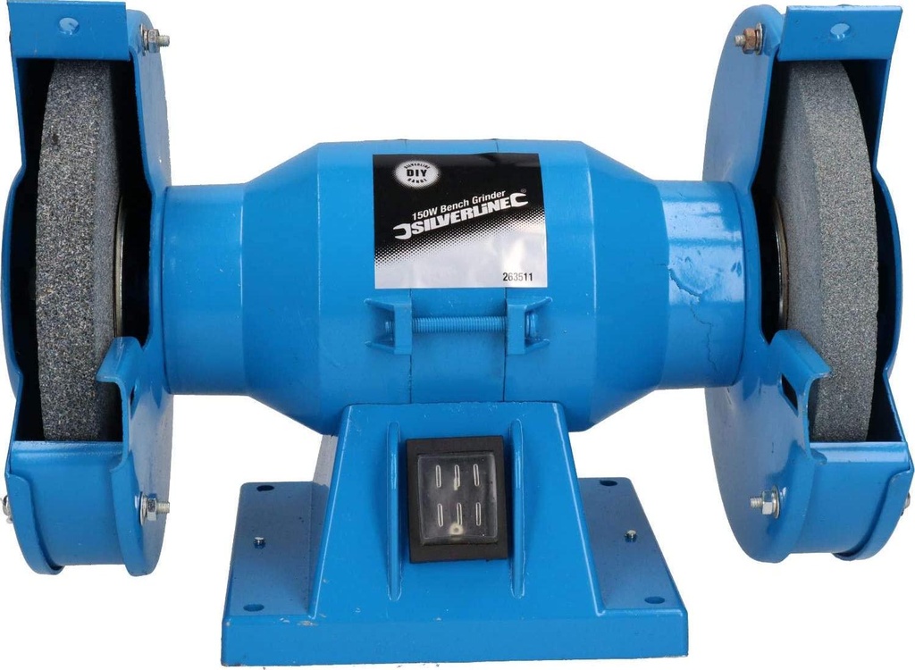 6 / 150mm Electric Bench-Mounted Grinder 230v Polisher Grinding Sharpener