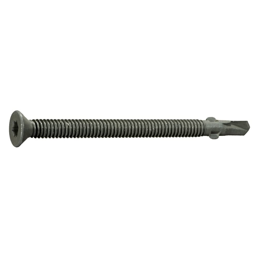 1/4" X 3-1/2" Saberdrive Star Drive Floorboard Screws with Wings, 5 LB Box, Heat, Abraision, & Corrosion Resistant, Self-Drilling Tip Screws, Fast & Strong Connection, Approx. 141 Pieces