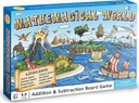 Mind Inventions Mathemagical World - Addition and Subtraction Math Board Game for Kids, Ages 5+