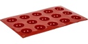 Silikomart Silicone Classic Collection Mold Shapes, Semi-Sphere, Small