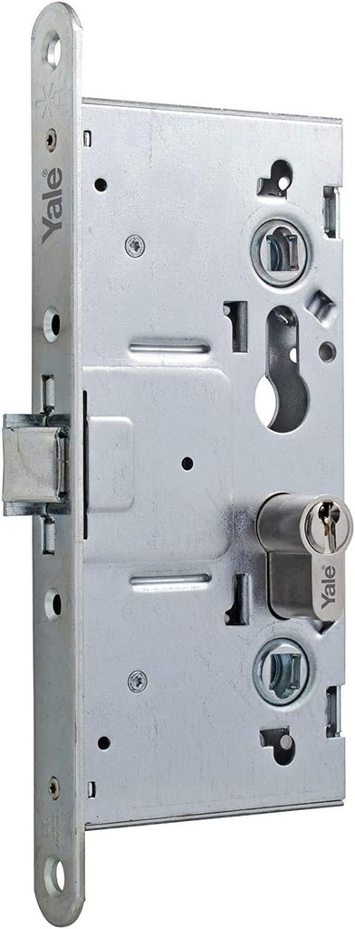 Yale AF840HZCE Fire Door Lock with Euro Cylinder Entry 40 Mm Zinc Plated Steel