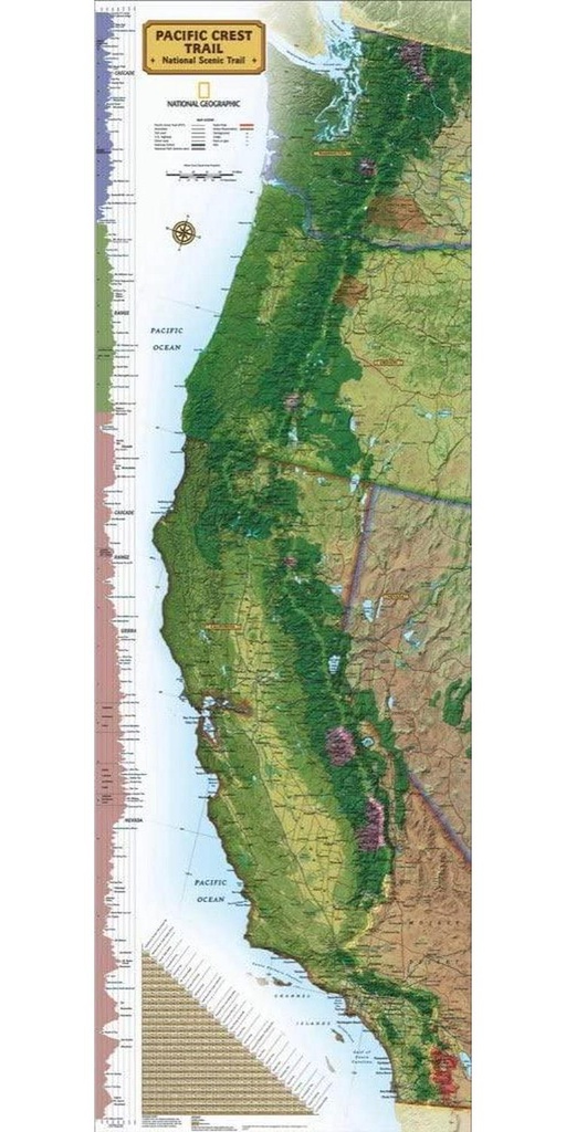 New York Puzzle Company - National Geographic Pacific Crest Trail - 750 Piece Jigsaw Puzzle
