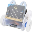Elecfreaks Microbit Ring:bit Car Kit for Kids BBC Micro:bit DIY Robot Programmable Car for STEAM Education School Student Project(Without Micro:bit)