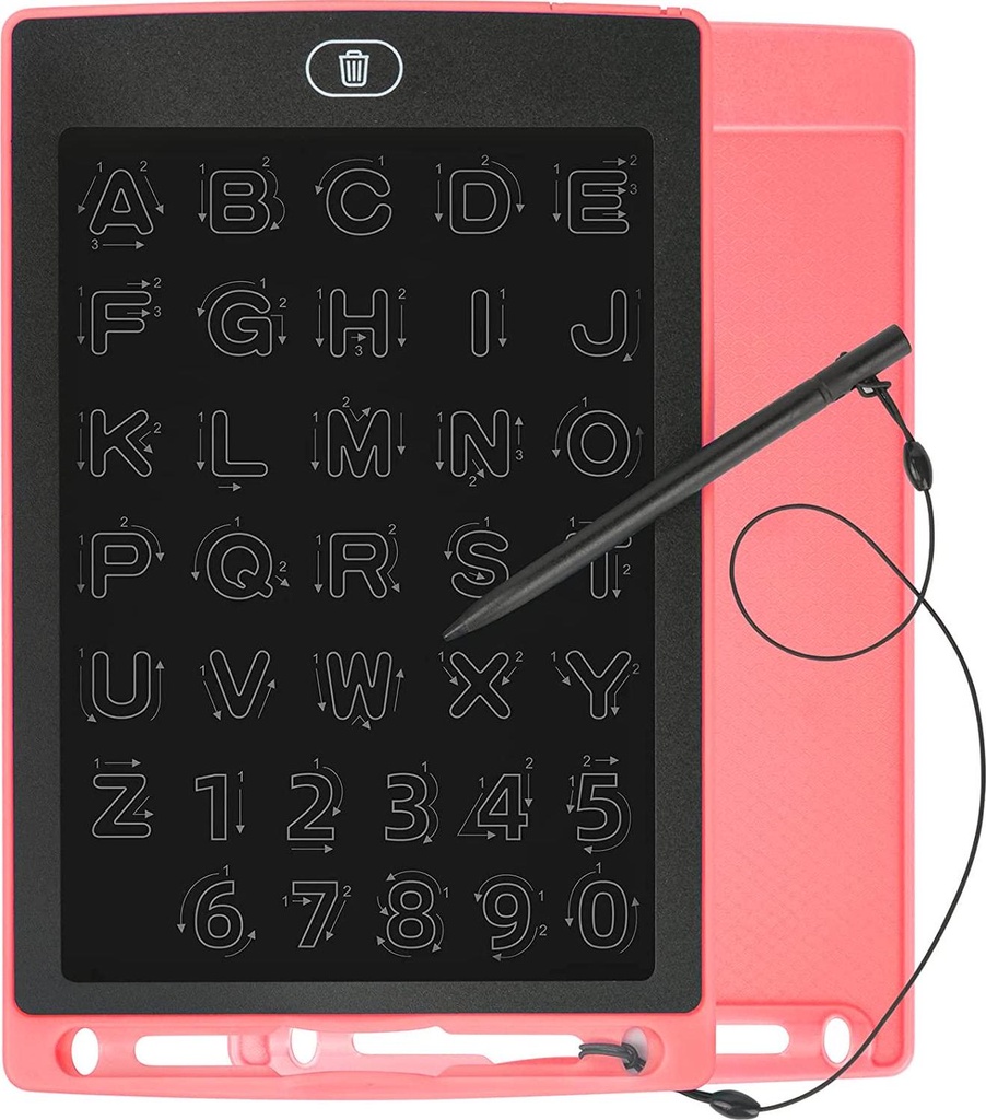 ABC Learning for Toddlers, Montessori Alphabet Number Tracing Toys, Handwriting Practice for Preschool 3 4 5 Years Old Kids, LCD Writing Tablet, Letter Tools Educational Learning Toys