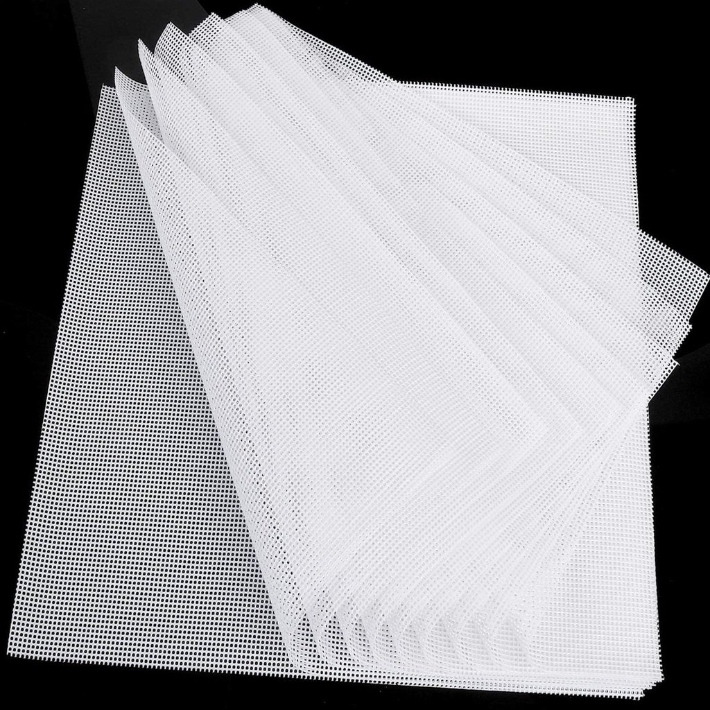 Kispog 10 Pcs/Sets Silicone Dehydrator Sheets for Food Dehydrator and Freeze Dryer, 14x14 in