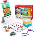 Osmo - Little Genius Starter Kit for Fire Tablet + Early Math Adventure-6 Educational Games-Ages 3-5-Counting, Shapes and Phonics-STEM Toy Gifts 3 4 5 (Osmo Fire Tablet Base Included- Exclusive)