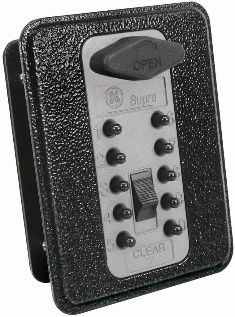 Kidde Accesspoint 001827 Supra Touchpoint Lock, with Faceplate Titanium Gray