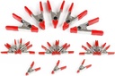 WORKPRO 20-Piece Steel Spring Clamp Set, 15Pc 3/4" Clamps, 5Pc 1" Clamps for Wood Working, DIY, Photo Studio Backdrops Backgrounds, W001401A