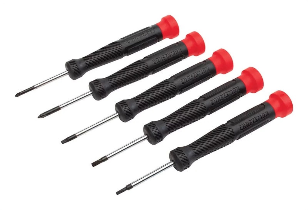 Craftsman 5 Piece Precision Bi-Material Screwdriver Set